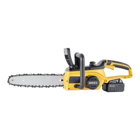 VEVOR Cordless Chainsaw, 20V 12-Inch Brushless Chainsaw Battery Powered, 4.0Ah Battery and Rapid Charger Included