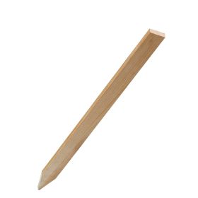 VEVOR Wooden Garden Stakes, 25 Pcs 24 x 0.5 x1.5 in Survey Grading Stakes, Garden Ground Stake with Sharp Point, Fir Wood Plant Support Stake