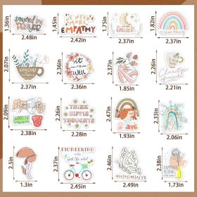1 0 0 PCS Bible Verse Stickers, Inspirational Christian, Boho Bible Prayer Board, Religious Faith Phrase Stickers Study Supplies For Journaling S (Option: 100PCS)