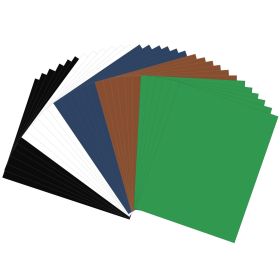 30 Sheets Colored Cardstock, 5 Football Colors 180gsm 8.5 X 11 Inches Colorful Pastel Printer Construction Paper For Kids Scrapbook School Office (Option: W13835626)