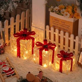 Transparent White Gift Box Decorative Three-piece Set - Simple, Sophisticated, Elegant, Versatile, Transparent Texture, Essential For Enhancing T (Option: Threepiece set)